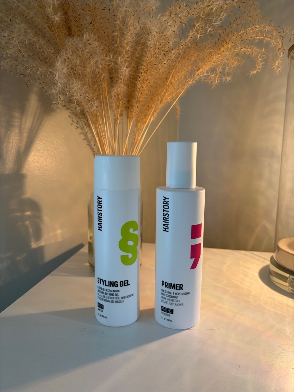 HAIRSTORY Styling Gel & Primer Duo